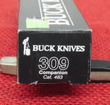 Buck 0309BKS 309 Companion Purina Mills Checkerboard Etch 420HC Steel USA 1998 Lot#309-21