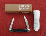 Buck 0309BB 309 Companion Pocket Knife Jig Brown Bone Handle USA 1991 NOS Lot#309-38