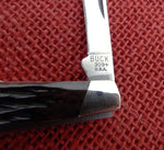 Buck 0309BB 309 Companion Pocket Knife Jig Brown Bone Handle USA 1991 NOS Lot#309-38