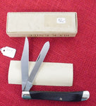 Buck 0311 311 Slim Line Trapper 2 Blade Pocket Knife USA USA UNUSED in BOX Lot #311-2