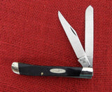 Buck 0311 311 Slim Line Trapper 2 Blade Pocket Knife USA Black Box NEW Lot #311-9