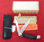 Buck 0317 317 Trailblazer 1st Model 1972 Stamped on Backside of Blade USA In Box Lot#317-4