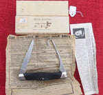 Buck 0321 321 Bird Hook Knife Paperwork Dated 1978 NOS Unused in Box USA Lot#321-1