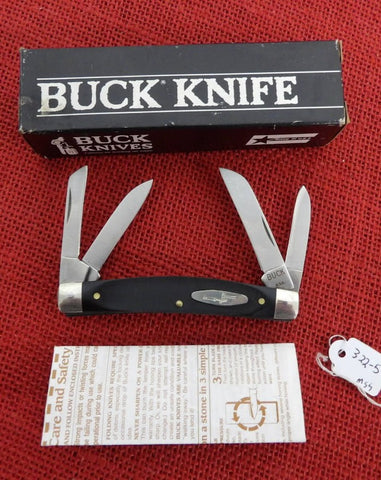 Buck 0322BKS 322BKS 322 Congress 4 Blade Pocket Knife USA Made Discontinued RARE Lot#322-5