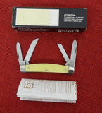 Buck 0322YW 322YW 322 Yellow Congress 4 Blade Knife USA RARE 322-7