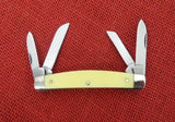 Buck 0322YW 322YW 322 Yellow Congress 4 Blade Knife USA RARE 322-7