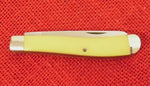 Buck 0329YW 329 Trapper Yellow Pocket Knife USA Made NEW in BOX Lot#329-1