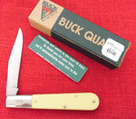 Buck 0331YW 331 Large Granddaddy Barlow Yellow Sawcut Delrin 1997 USA RARE  Lot#BU-332