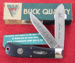 Buck 0334-BK 334 Large Jumbo Millennium Trapper Limited USA Made 2000 NEW in BOX Lot#BU-218