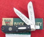 Buck 0334-BK 334 Large Jumbo Millenium Trapper Limited USA Made 2000 NEW in BOX