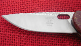 Buck 0340YISLE  340 David Yellowhorse "Bull Elk" Vantage Folding Knife 2011 #72/250 Gold Web Bloody Jasper Lot#SB-340YWH