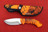 Buck 0392CMS9 392 Omni Hunter 12 pt Knife Orange Camo USA 2015 BU-580