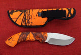 Buck 0392CMS9 392 Omni Hunter 12 pt Knife Orange Camo USA 2015 BU-580