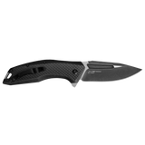 Kershaw 3935 Flourish Assisted Flipper Knife G10/Carbon Fiber Overlay Handle Liner Lock