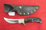 Buck 0401 401 Kalinga Knife Dark Micarta Inverted 3 Line USA 1970's Lot#401-1