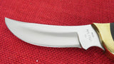 Buck 0401 401 Kalinga Knife Dark Micarta Inverted 3 Line USA 1970's Lot#401-1