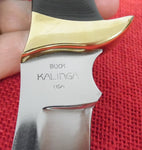 Buck 0401 401 Kalinga Knife Dark Micarta Inverted 3 Line USA 1970's Lot#401-1