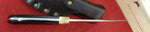Buck 0401 401 Kalinga Knife Dark Micarta Inverted 3 Line USA 1970's Lot#401-10