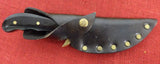 Buck 0401 401 Kalinga Knife Dark Micarta Inverted 3 Line USA 1970's Lot#401-10