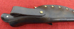 Buck 0401 401 Kalinga Knife Dark Micarta Inverted 3 Line USA 1970's Lot#401-10