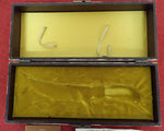 Buck 0401 401 Kalinga Knife Dark Micarta Inverted 3 Line USA 1970's Lot#401-10