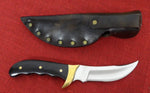Buck 0401 401 Kalinga Knife Dark Micarta Inverted 3 Line USA 1970's Lot#401-10