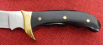 Buck 0401 401 Kalinga Knife Dark Micarta Inverted 3 Line USA 1970's Lot#401-10