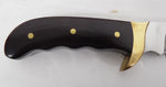 Buck 0401 401 Kalinga Knife Dark Red Maroon Micarta USA 1970's Lot#401-2