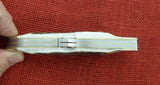 Boker 114021S 4021 Stag Folding Hunter Duo Knife w/ Saw Double Lockback Germany