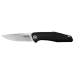 Kershaw 4037 Atomos KVT Ball Bearing Flipper Knife G10/Carbon Fiber Overlay Dmitry Sinkevich