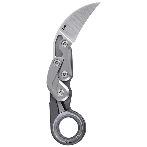 Columbia River CRKT 4040G 4040 Provoke Gray Karambit Folding Knife D2 Blade