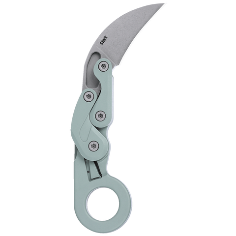 Columbia River CRKT 4041GR 4041 Lightweight Provoke Sage Green Grivory Karambit Folding Knife