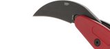Columbia River CRKT 4041R Provoke Morphing Karambit Kinematic Folding Knife Lightweight Red Grivory Handle Joe Caswell Design