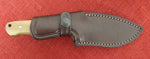 Boker Arbolito 02BA415 Vultur Fixed Blade Knife ACX390 Drop Point Olive Wood Handles Bushcraft