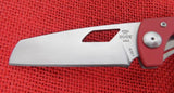 Buck 0418RDS2 418 Vertex Knife Red Frame Lock Wharncliffe USA 2017 BU-503