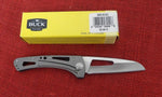 Buck 0418BKS 418 Vertex Knife Black Aluminum Wharncliffe 2017 Liner Lock Lot#BU-403