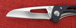 Buck 0418BKS 418 Vertex Knife Black Aluminum Wharncliffe 2017 Liner Lock Lot#BU-403