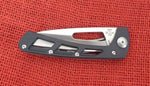 Buck 0418BKS 418 Vertex Knife Black Aluminum Wharncliffe 2017 Liner Lock Lot#BU-403