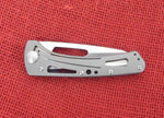 Buck 0418BKS 418 Vertex Knife Black Aluminum Wharncliffe 2017 Liner Lock Lot#BU-403
