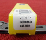 Buck 0418BKS 418 Vertex Knife Black Aluminum Wharncliffe 2017 Liner Lock Lot#BU-403