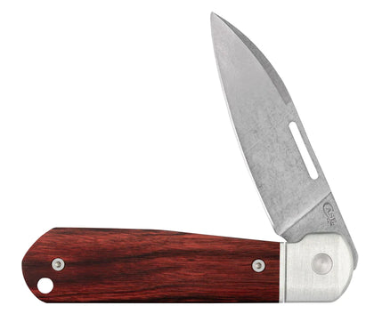 Case 42229 Highbanks 20CV Slip Joint Knife Modified Wharncliff Smooth Rosewood