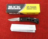 Buck 0425BK 425 MiniBuck Small Lightweight Knife Black LT-64