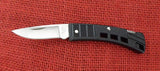 Buck 0425BK 425 MiniBuck Small Lightweight Pocket Knife Black Handle USA Made 1994 Lot#LT-58