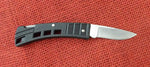 Buck 0425BK 425 MiniBuck Small Lightweight Pocket Knife Black Handle USA Made 1994 Lot#LT-58