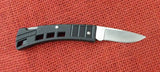 Buck 0425BK 425 MiniBuck Small Lightweight Pocket Knife Black Handle USA Made 1994 Lot#LT-58
