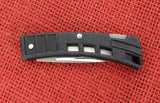 Buck 0425BK 425 MiniBuck Small Lightweight Pocket Knife Black Handle USA Made 1994 Lot#LT-58