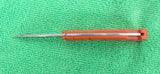 Buck 0425RD 425 MiniBuck 1999 Small Red Lightweight Knife BU-493