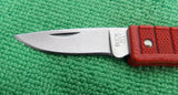Buck 0425RD 425 MiniBuck 1999 Small Red Lightweight Knife BU-493