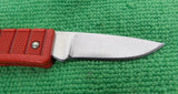 Buck 0425RD 425 MiniBuck 1999 Small Red Lightweight Knife BU-493