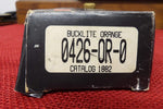 Buck 0426 426 Bucklite Orange Folding Knife Lockback USA Made Lot#LT-51